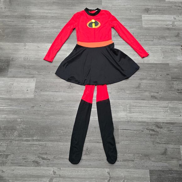 Disney Pixar Kids Violet Incredibles 2 Dress Tights Super Hero Halloween Costume - Picture 15 of 15